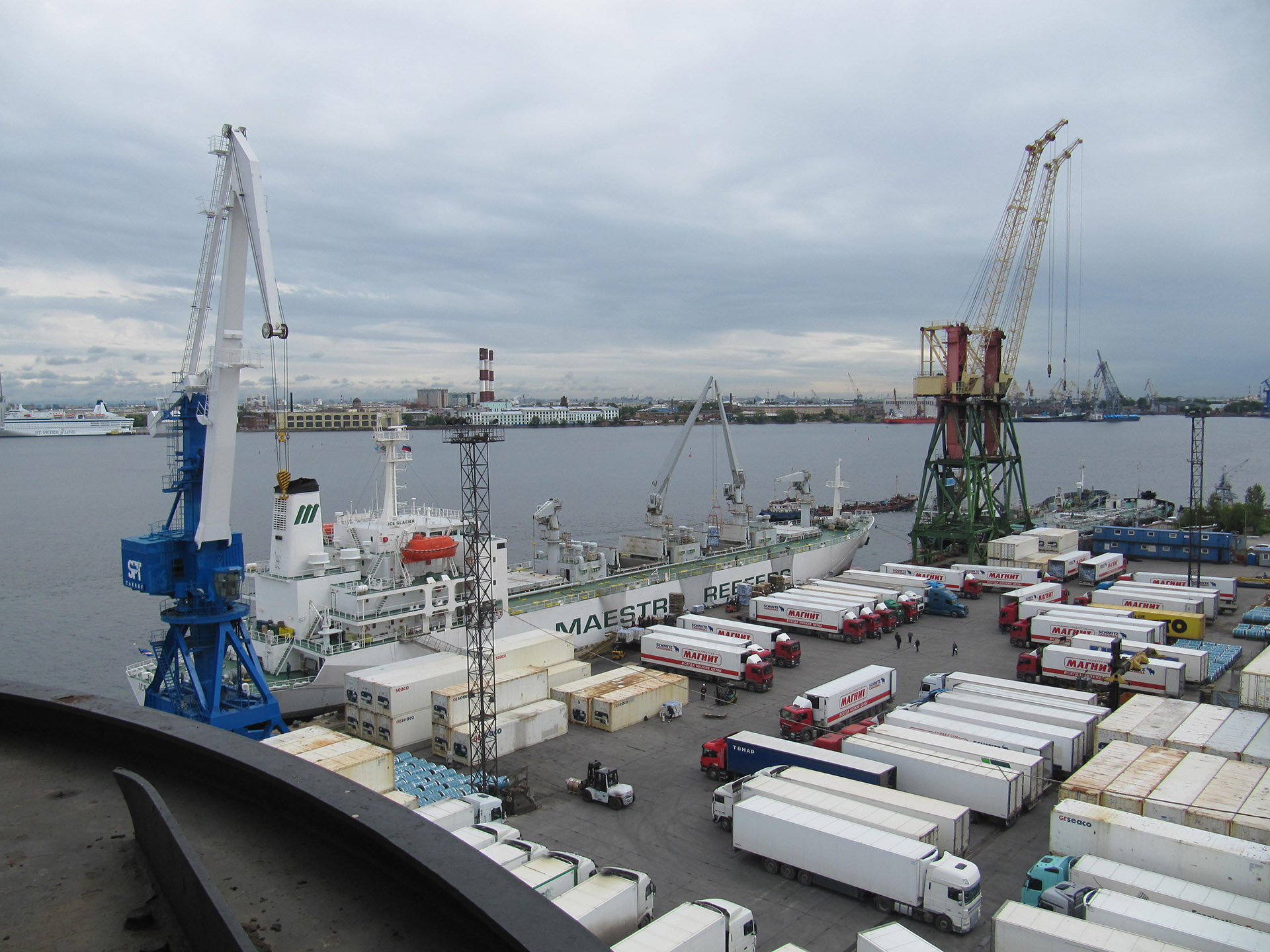 Терминал Святого Петра начал использовать сервис «Конверста» для согласования заявок на&nbsp;пропуск с&nbsp;ГКО